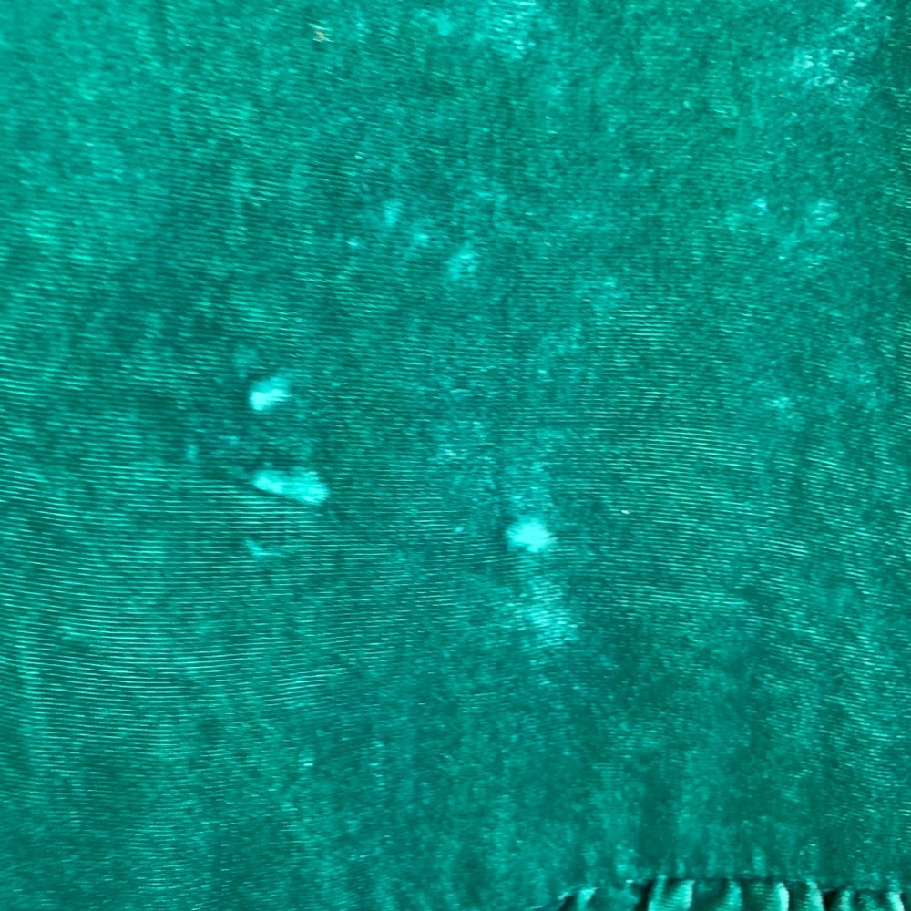 J.crew Blouse Top Size 12 Green Crushed Velvet 12 - Picture 5 of 8